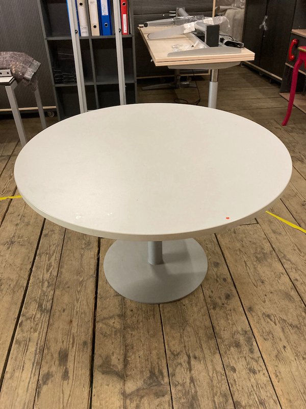 Tisch rund ⌀ 100 weiss